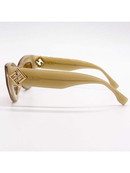 NEW FENDI SUNGLASSES FE40146I 57E BEIGE WOMEN EYEWEAR main image 7